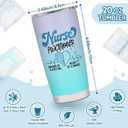 Nurse Practitioner Gifts For Women Nurse Practitioner Week Gifts for NP Stainless Steel Tumbler With Lid 20OZ