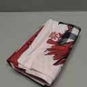 Merry Christmas Red Throw Pillow Covers 20 x 20 Inch Set of 4 Christmas Joy Xmas Trees Winter Holiday Cushion Case for Sofa Couch