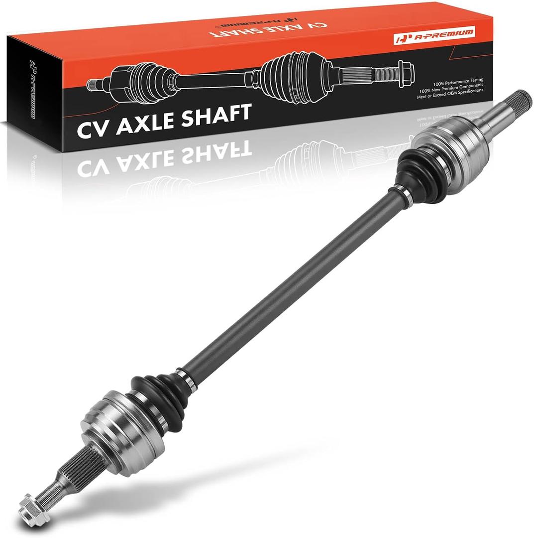 A-Premium CV Axle Shaft Assembly - Compatible with Ford Explorer 2020-2024 2.3L AWD, Explorer 2020-2023 Base 3.3L FLEX Fuel - Rear Right Passenger Side