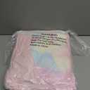 Smoofy Faux Fur Throw Blanket for Couch  Rainbow Fluffy Cozy Rabbit Fleece, Plush Soft Bubble Blanket for Sofa & Bed, for Mom, Warm Fuzzy Home Room Decor Throw 50" x 60"