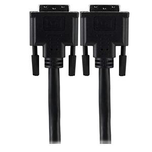 GE Home Electrical GE DVI-D Dual Link Cable, 10 Foot Cable, Video, 1600 X 1200 and Higher, for PC, Digital Monitor or HDTV, Black, 34508