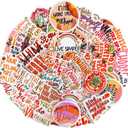 50PCS Boho Iron on Patch, Positive Patches for Clothes, Hats, Backpacks, Jackets, Bags