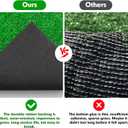 Artificial Grass, Large Artificial Turf, Synthetic Grass Mat Training Pad for Small/Medium/Large Dogs, Fake Grass Rug with Drainage Holes, Indoor Outdoor Rug Patio Lawn Decoration (3.28'x4.92')