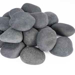 Pulovin 20 lbs River Rocks for Landscaping, 2"-3" Natural Rocks for Aquarium, Fish Tank, Decorative Garden Stones for Plants, Flower Pots, Vase, Walkways