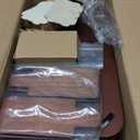 2PCS Large Drink Dispensers for Parties,Glass Beverage Dispenser with Wood Stand,Lemonade Drink Dispenser with Stainless Steel Spigot for Fridge,Water, Juice,Punch,Cocktails,Ice Tea & Sun Tea