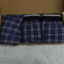 Washable Bowel Incontinence Underwear for Men Leakproof 100ml Absorbency Boxers Shorts Pack of 3 (XX-Large)