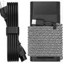 QIOUZW 65W USB C Slim Laptop Charger Compatible with HP Laptop Charger HP Spectre X360 Elitebook Envy Omnibook Chromebook Elite Dragonfly ProBook Zbook Fast Charing Type C AC Adapter Power Cord Supply