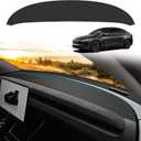 BestEvMod Dashboard Cover Mat Compatible with 2026 2025 Refreshed Tesla Model Y Juniper Accessories No Glare Dashboard Pad Dash Mat Sunshade Anti-Glare and Sun Protection Custom Fit