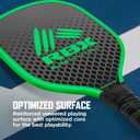 RBX Pickleball Equipment Set (2 Pack 2 Paddles, 2 Balls) Pickleball Game for Kids Premium Wooden Paddles, Ergonomic Grip Design, Durable, X-40 Outdoor Balls
