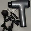 Massage Gun, Muscle Massage Gun for Athletes Handheld Electric Deep Tissue Back Massager, Percussion Massage Device for Pain Relief with 30 Speed Levels 9 Heads,Father's Day Gifts (Grey)