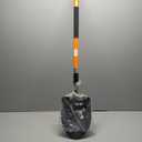 Dikuyeel Shovel for Digging Heavy Duty Metal Shovel with Fiberglass Handle, 56 Inches