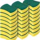 Kitchen Cleaning Sponges,24 Pack Eco Non-Scratch for Dish,Scrub Sponges