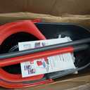 O-Cedar EasyWring Microfiber Spin Mop, Bucket Floor Cleaning System, Red, Gray, Standard
