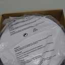 HOREVO 24W LED Ceiling Lamp Black Flush Mount Ceiling Light Fixture with Bluetooth Speaker with Remote Control,RGB Color Changing Light for Bedroom,Living Room,Kid's Rooms,Kitchen.(Need Wired)