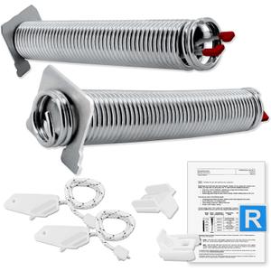 Upgraded 12004119 Dishwasher Door Spring and Cable Kit, Fit for Bos-ch Dishwasher Parts SHE,SHX,SHP Series, Included 00754866 Dishwasher Door Spring Kit Stainless Steel