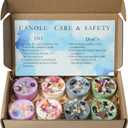 Tealight Soy Candles with Crystals and Herbs, Handmade Energy Candles, Aromatherapy Candles. (Mixed)