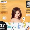 Hello Bello Premium Baby Diapers Size 6, 17 Count of Disposable, Extra-Absorbent, Hypoallergenic Baby Diapers with Snug and Comfort Fit, Sleepy Sloth