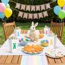 Mimorou 48 Pcs Spring Popcorn Boxes Pastel Colorful Treat Candy Snack Paper Cake Containers Bunny Rabbit Cookie Biscuits Gift Boxes Bulk Spring Party Supplies for Party Decorations
