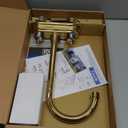 Kingston Brass FB7798ALSP Victorian 8-Inch Centerset Kitchen Faucet with Sprayer, Brushed Nickel