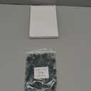 Mudder 200 Count Replacement Christmas Tree Light Bulbs 2.5v 0.425 Watt Mini Replacement Light Bulb Incandescent Wire String Lights Prelit Xmas Tree Decoration(Green Base with Warm White Bulb)