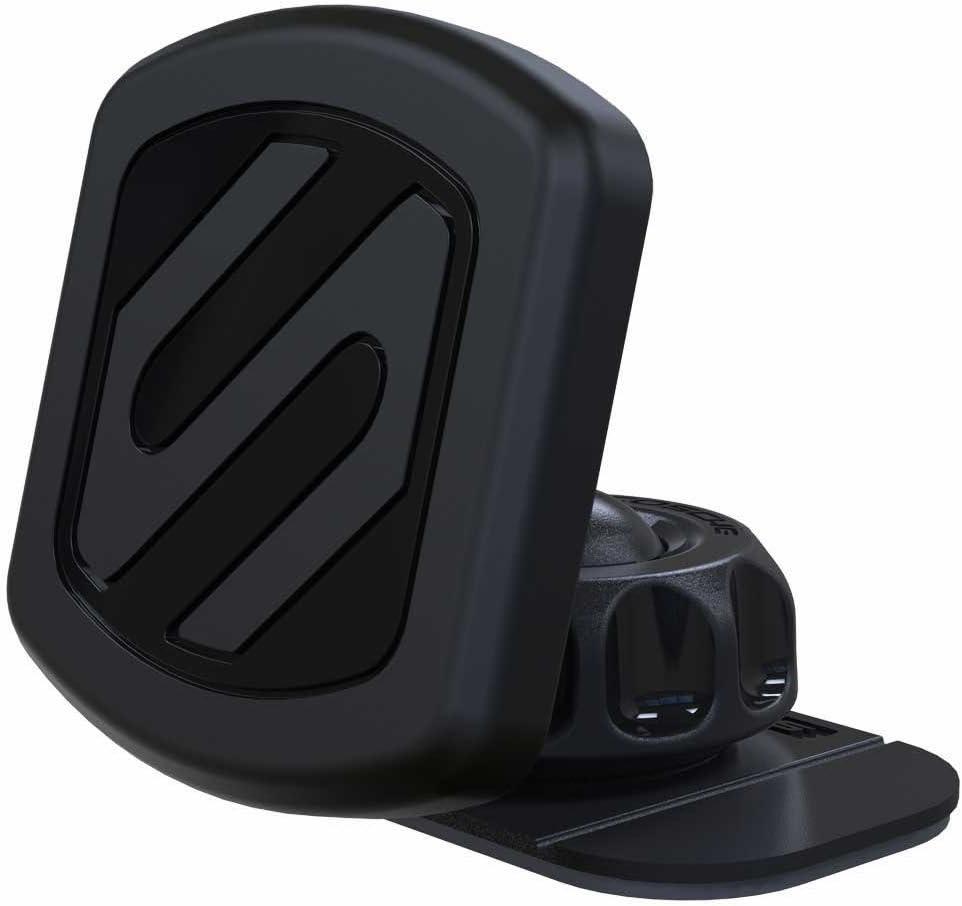 Scosche MAGDMB MagicMount Magnetic Phone Mount for Car, Dashboard Cell Phone Holder with 360 Adjustable Magnet Head, Universal Phone Stand for Car Compatible with iPhone, Samsung, and All Devices