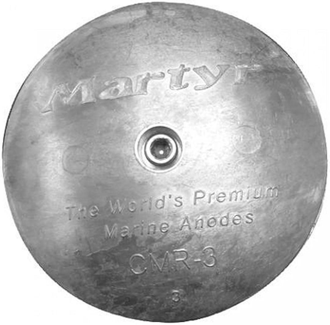 Martyr CMR Rudder/Trim Tab Anodes (.5 H x 3.75 OD x .34)