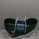 DECORLIFE Toddler Swing, Baby Swing Outdoor High Back Full Bucket Swing Set, 330lb Capacity, Safety Design, Plastic-Coated Chains and Quick-Snap Carabiners for Backyard, Playground (Green)