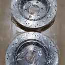 Rear Disc Brake Pads And Rotors Kit For Ford F-150 2012-2020, For Ford Lobo 2012-2013 With Ceramic Brake Pads,6-Lug Wheels