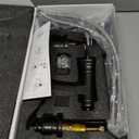 BATHLAVISH Bathroom Faucet 3 Hole Oil Rubbed Bronze for Sink Waterfall Widespread 8 Inch 2 Handle Farmhouse with Pop Up Drain with Overflow Vanity Basin Lavatory Commercial & Parts