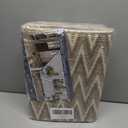 Indoor Door Mat 31x47, Dirt Resistant & Absorbent Doormat for Entryway Inside, Non-Slip Rubber Backing Front Door Mat Indoor Entrance, Low-Profile, Washable, Brown