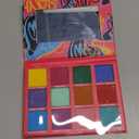 Black Radiance Brilliant Effects Eye Shadow Palette, 12 Intense Ultra Pigmented Powder, Buildable & Blendable Versatile Satin to Shimmer Finishes, Cruelty-Free & Vegan - Tribal Bright