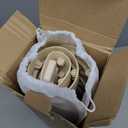 Food Warming Mat - Fast & Full Surface Heating, Silicone Heat Pad with 3 Adjustable Temperature Settings for Buffets Parties, Rollable Electric Warming Tray,Kitchen Heated Plate,Countertop Food Warmer (Beige)