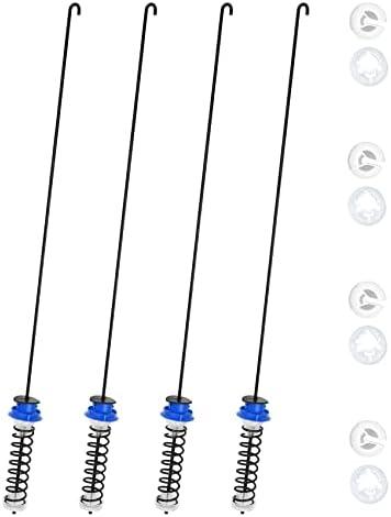 Upgrade W10247710 Washer Suspension Rod Kit（4 Pcs ）Fit for whirlpool kenmore maytag Washing Machine Replace W10237427 W10256514 W10277357,Figure 5 Shows More Compatible Models