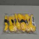 Yellow Plastic Spoons Heavy Duty, Disposable Party Supplies 104 PCS