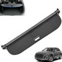 MIALUTY® Cargo Cover for 2017-2025 Audi Q5 SQ5 Retractable Trunk Cover Q5 SQ5 Accessories Anti-Peeping Privacy Screen,Trunk Luggage Shield Shade Carbon Fiber Texture