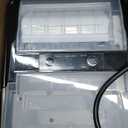 OLIXIS Ice Maker, Ice Makers Countertop with Handle, Portable Ice Machine, 9 Bullet Ice Cubes in 6 Mins, 26lbs in 24Hrs, Auto-Cleaning, with Basket and Scoop, for Home, Kitchen, RV, Camping, Black