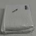 MIYE Pleated Waffle Weave Bed Skirt, Tailored Dust Ruffle 14 Inch Drop Easy Fit, Machine Washable (White, King - 14" Drop)