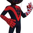 Cardboard People Miles Morales Spider-Man Life Size Cardboard Cutout Standup - Marvel's Spidey and His Amazing Friends (TV Series)