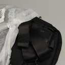 BANGE Sling Bag, Waterproof Shoulder bags with Pad Compartment, Crossbody Backpack for Men (Black)