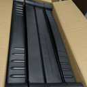 Plano 4-Shelf Plastic Storage Shelves, 48 x 23 x 14, 200lb Capacity, Pantry, Office, Closet and Garage Shelves, Easy to Assemble, Durable Plastic Shelving Unit