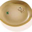 Kviceo Jewelry Tray Ring Dish Mixed Letters Pack Of 3