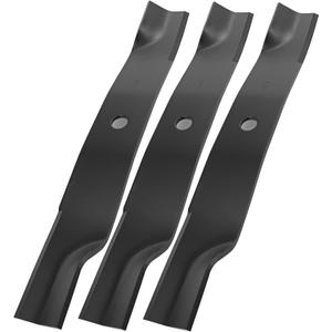 3 Pack Hi Lift Blades for John Deere 60 inch Deck TCU15881 M128485 M131958 M163983 M144196 Mower Blades for John Deere 737 757 777 797
