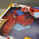 Marvel Spidey Toddler Dress-Up Box - Long-Sleeved Top with Printed Design Plus Fabric Half Mask and Foam Web Shield (3T-4T) Multi