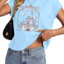 Magical Shirt for Women Magic Kingdom Castle Tshirt Princess Shirts