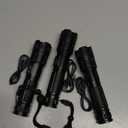 KINGCAESAR 3 Pack Flashlights 90,000 High Lumens - Super Bright Rechargeable Flashlight with 5 Light Modes, IPX7 Waterproof Powerful LED Flash Light for Home, Camping - Black