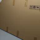 AERART Abstract Wall Art White and Gold Wave Lines Canvas Print Artwork Abstract Wall Decor Paintings for Living Room Bedroom Office Home Decor 29x58 Inch