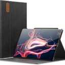 INFILAND Galaxy Tab S10 Ultra/S9 Ultra/S8 Ultra 14.6 Inch Case, Multi-Angle Stand Cover Compatible with Samsung Galaxy Tab S10 Ultra/S9 Ultra/S8 Ultra Tablet [Auto Wake/Sleep], Black