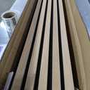 Not Just Sleek - These Wood Panels Eat Echo for Breakfast | Natural Oak Wood Slat Acoustic Panels  4PCS (94.5" x 7.9") | Sound-dampening Wall & Ceiling Panels for Stylish Noise Reduction & Dcor