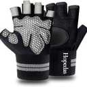 Workout Gloves Weight Lifting Gloves Palm Support Protection for Men Women, Exercise Gloves Sports for Training, Fitness, Gym, (Small, Wrist Wrap Black)