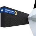 WP01 Garage Wall Protector Car Door Protector, Tool-Free, Designed in Australia (Black, 4 Pack)